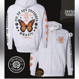 DIA DE LOS DEFTONES ZIP HOODIE